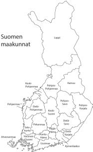 Suomen maakunnat - RyhmäRenki