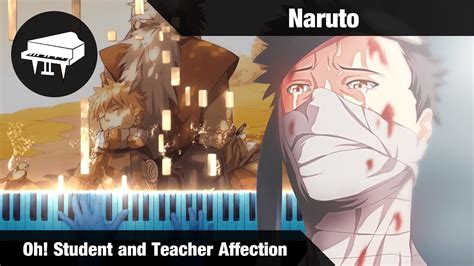 🎹 Naruto Oh Student And Teacher Affection ~ Piano Arrangement Youtube