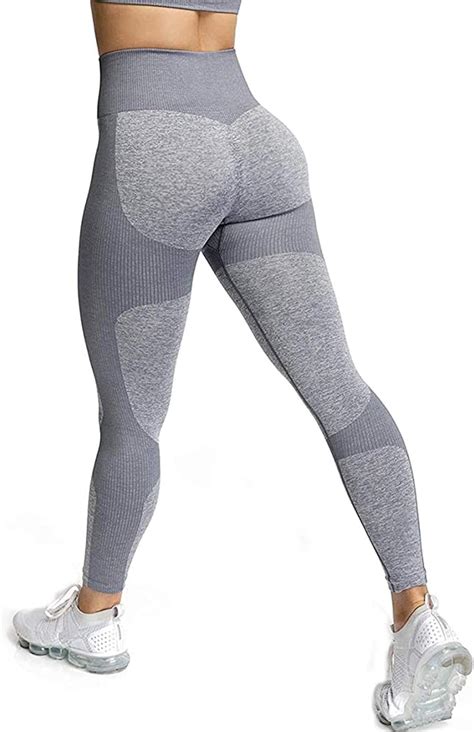 Deewish Legging De Sport Pour Femme Avec Taille Haute Sans Couture Pour