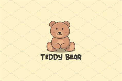 Teddy Bear Bear Logo Design Teddy Bear Logo Design Creative