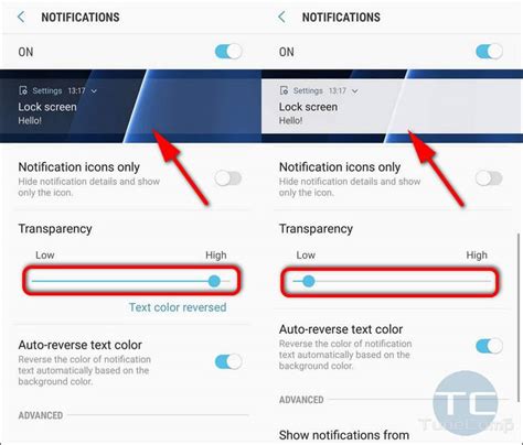 How To Change Lock Screen Notifications Transparency On Galaxy Phone