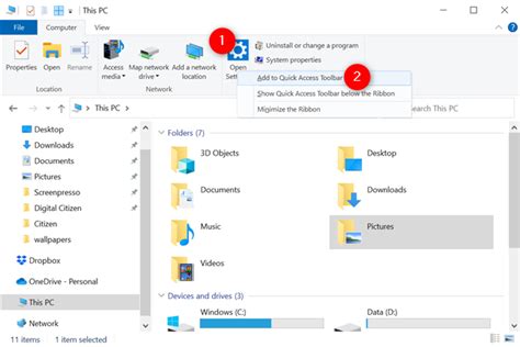 La Barra De Herramientas De Acceso Rápido En Windows 10 Todo Lo Que