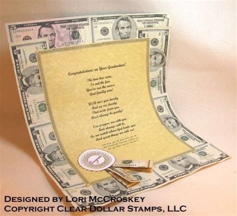 Your search for the perfect fit ends here. Graduation Money Scroll gift idea | Graduation money ...