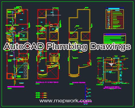 Autocad Plumbing Drawings Dwg Layout Plans