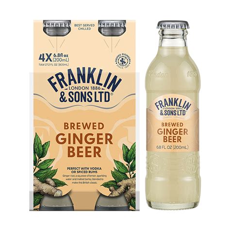 Brewed Ginger Beer Franklin And Sons