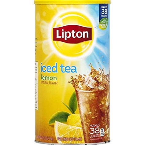 Lipton Lemon Iced Tea Mix 100 Oz