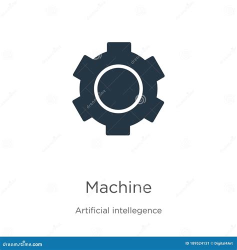 Machine Icon Vector Trendy Flat Machine Icon From Artificial