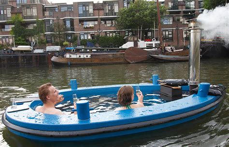 Hottug Jacuzzi Boat The Wood Fired Hot Tub In Boat Dailymilk