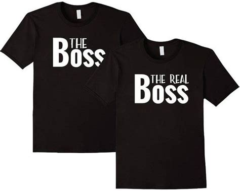 Whether your bio is for a college application, a professional website, or a social media account, take your time and be thoughtful about what you write so you. We Match Couple Shirts I'm the Boss I'm the Real Boss ...