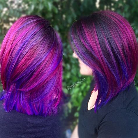 Pink And Purple Hair Peypaintshair Purple Hair Pink Purple Hair Hair