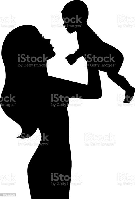 シルエットをマザーを持っている赤ちゃん 母親のベクターアート素材や画像を多数ご用意 母親 赤ちゃん シルエット Istock