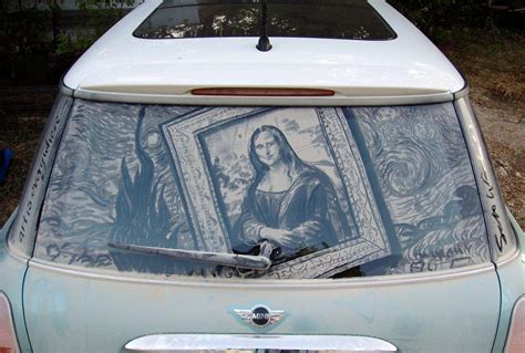 Dirty Car Artist Leaves Masterpieces In The Dust Cult Of Mac