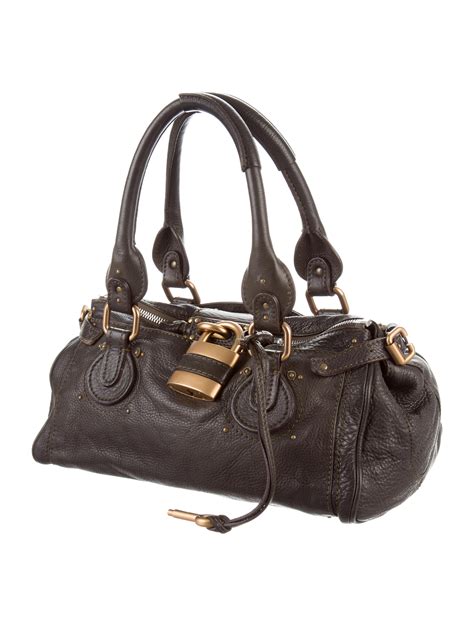 Chloé Paddington Bag Handbags Chl61455 The Realreal
