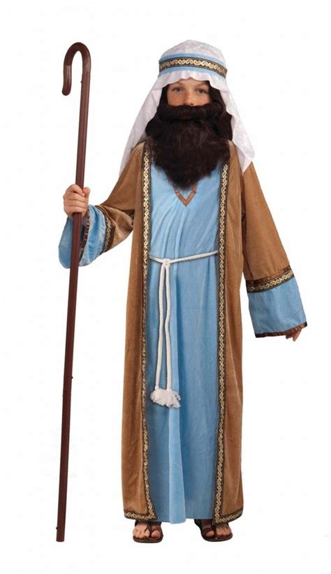 Joseph Boys Kids Shepherd Pageant Biblical Nativity Christmas Costume M