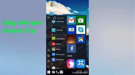 How To Convert Android Phone Into Windows Youtube