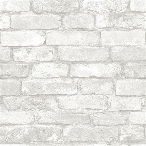 Grey And White Brick Peel And Stick Wallpaper White Brick Wallpaper