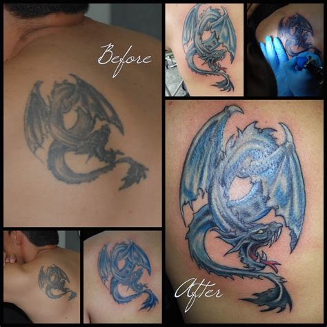 Remade Of Dragons Tattoo In Colors Made By Other Artist And Touch Up By Tattooist Castro Una