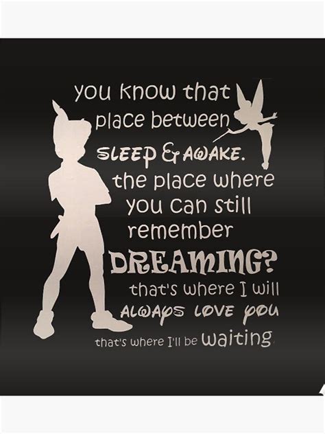 Peter Pan Quote Poster By Throneofshadows Quote Posters Peter Pan