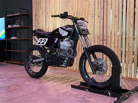 Dark Science Honda Nx650 Petrology Tracker Bikebound