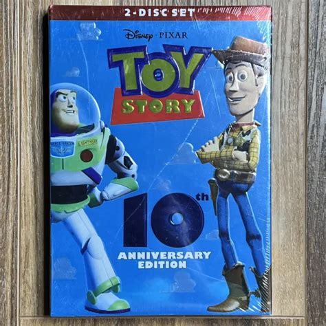 Toy Story Dvd 2005 2 Disc Set 10th Anniversary W Rare Slipcover