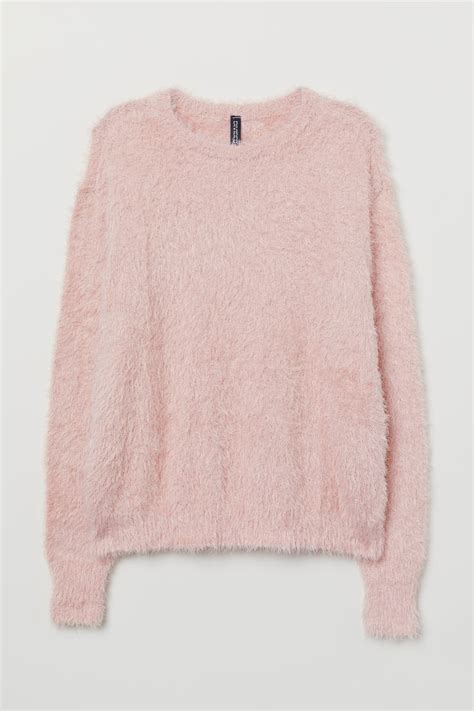 Pink Fluffy Sweater Tears Fears Clothing Ubicaciondepersonascdmxgobmx
