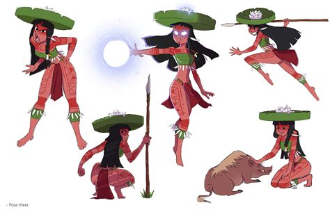 Brazilian Folklore Characters Design Behance