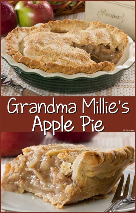 My grandmother barb makes amazing homemade apple pies! Grandma Millie's Apple Pie #applepie | Apple pie recipe ...