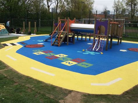 Wet Pour Playground Surfacing Abacus Playgrounds In Outdoor Gym Playground Splash Park