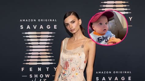 Emily Ratajkowski Zeigt Zum Ersten Mal Gesicht Ihres Babys