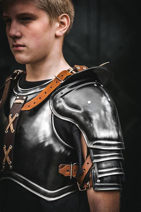 Blackened Steel Full Set Of Armor Guts Cosplay Young Guts Etsy