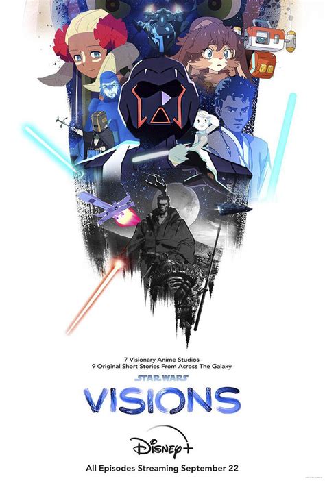 Star Wars Reveals Stunning New Poster Highlighting 9 Episodes Of Visions