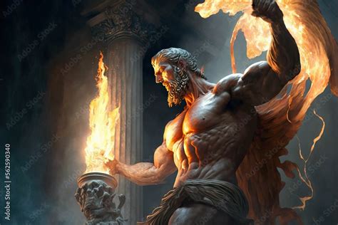 K Resolution Or Higher Prometheus Bringing The Fire To Greek God