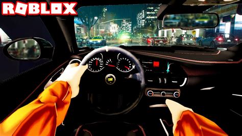 First Person Racing In Realistic Roblox Driving Game Roblox Eight