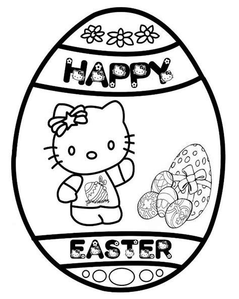 Free Hello Kitty Easter Coloring Pages Download Free Hello Kitty