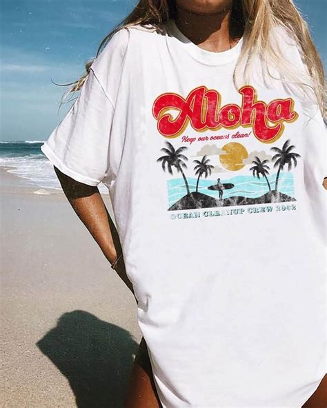 Aloha Tee In 2019 Inspiration Cute Outfits Summer