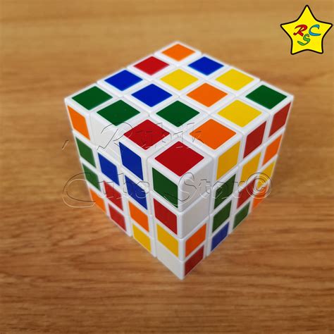 4x4 Cubo Rubik Magic Cube Super Economico Buen Giro Blanco Rubik