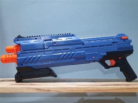 Nerf Rival Atlas Xvi 1200 Nerf Gun Blue Hobbies And Toys Toys And Games
