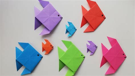 Origami Pez Origami Fish Origami Balık Youtube