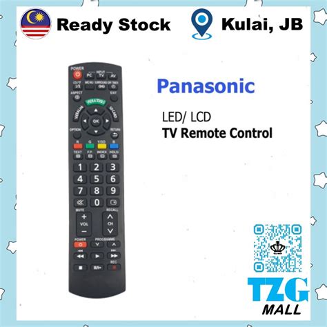 Panasonic Replacement For Panasonic Lcdled Tv Remote Control