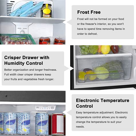 Buy Galanz Glr Ts F Refrigerator Dual Door Fridge Adjustable