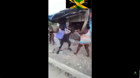 Jamaican Women Fighting And One Gets Hit With 2 By 4 Must Watch Youtube