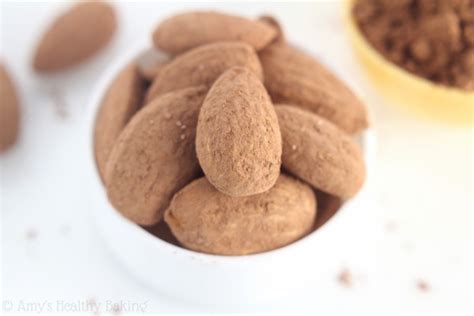 Cocoa Roasted Almonds Amys Healthy Baking