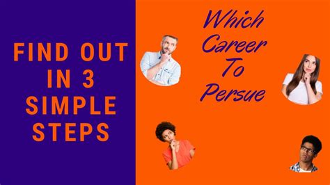 How To Choose The Right Career Path In 3 Simple Steps Find Out Your