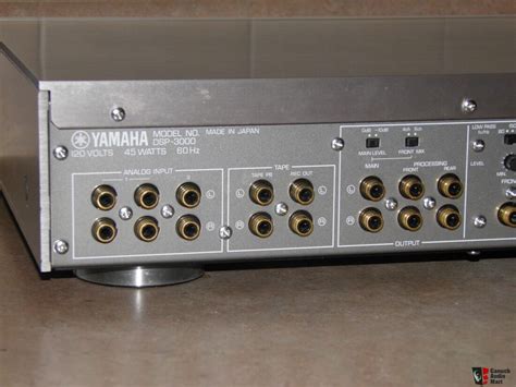 Yamaha Dsp 3000 Natural Sound Digital Sound Field Processor Made In