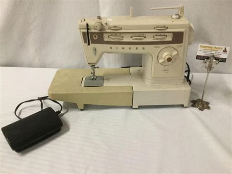 Sold Price Vintage Singer 834 Stylist Sewing Machine Made In Poland By
