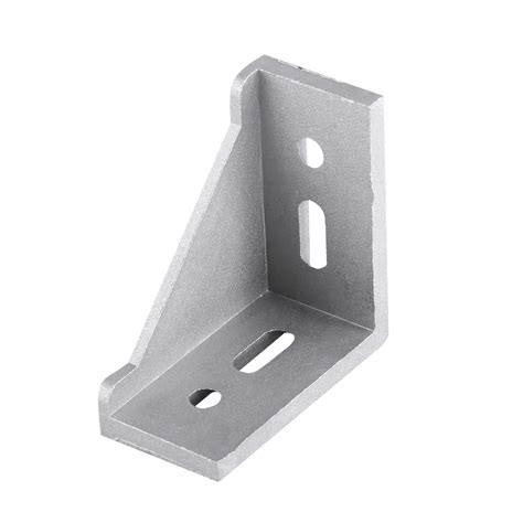 Tebru 5pcs Aluminum Alloy L Shape Corner Bracket Right Angle Brace