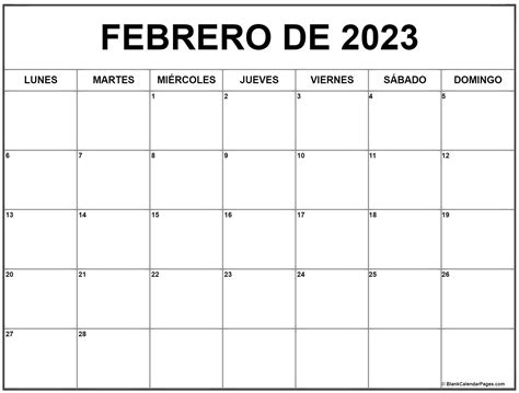 Editable Calendario Febrero 2023 Para Imprimir Docalendario Porn Sex