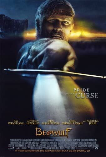 Amazon Beowulf Poster Movie X Angelina Jolie Anthony Hopkins