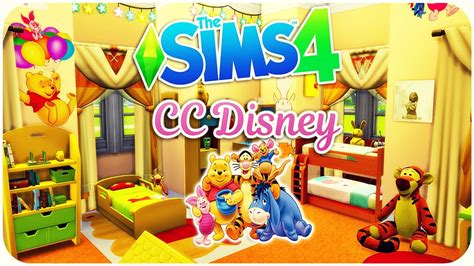 Winnie The Pooh Toddler Room Cc Disney Los Sims 4