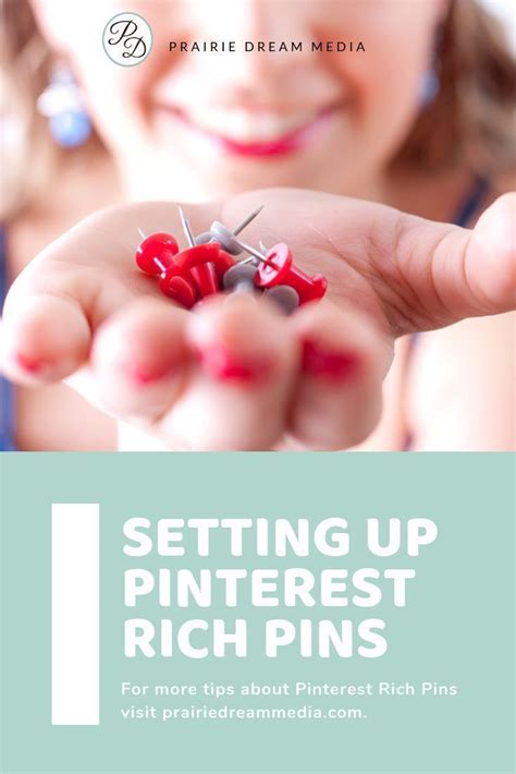 how to easily set up rich pins prairie dream media pinterest marketing pinterest marketing